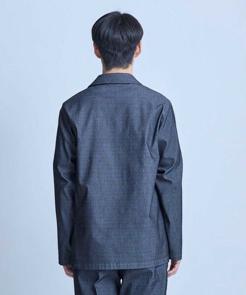 MEN'S BIGI / メンズビギ Gジャン・デニムジャケット | メッシュデニムジャケット〈ストレッチ・軽量・ハンドウォッシャブル・通気性〉 | 詳細4