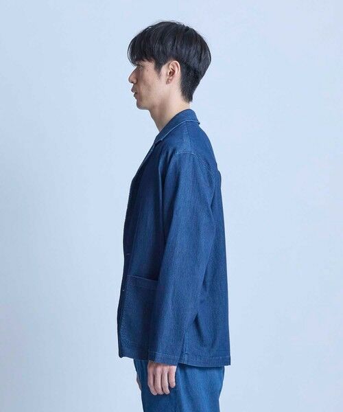 MEN'S BIGI / メンズビギ Gジャン・デニムジャケット | メッシュデニムジャケット〈ストレッチ・軽量・ハンドウォッシャブル・通気性〉 | 詳細12