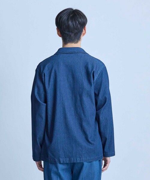 MEN'S BIGI / メンズビギ Gジャン・デニムジャケット | メッシュデニムジャケット〈ストレッチ・軽量・ハンドウォッシャブル・通気性〉 | 詳細13