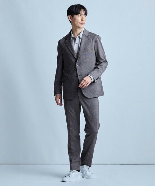MEN'S BIGI / メンズビギ テーラードジャケット | 【セットアップ対応】プリントポンチテーラードジャケット＜ストレッチ・ハンドウォッシャブル・接触冷感＞ | 詳細3