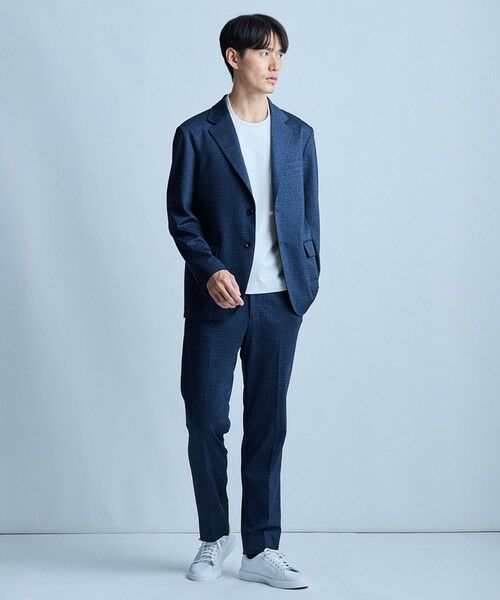 MEN'S BIGI / メンズビギ テーラードジャケット | 【セットアップ対応】プリントポンチテーラードジャケット＜ストレッチ・ハンドウォッシャブル・接触冷感＞ | 詳細23
