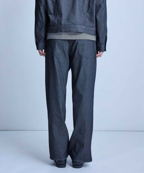 MEN'S BIGI / メンズビギ デニムパンツ | メッシュデニムカーブパンツ〈ストレッチ・軽量・ハンドウォッシャブル・通気性〉 | 詳細4