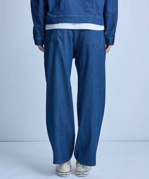 MEN'S BIGI / メンズビギ デニムパンツ | メッシュデニムカーブパンツ〈ストレッチ・軽量・ハンドウォッシャブル・通気性〉 | 詳細10