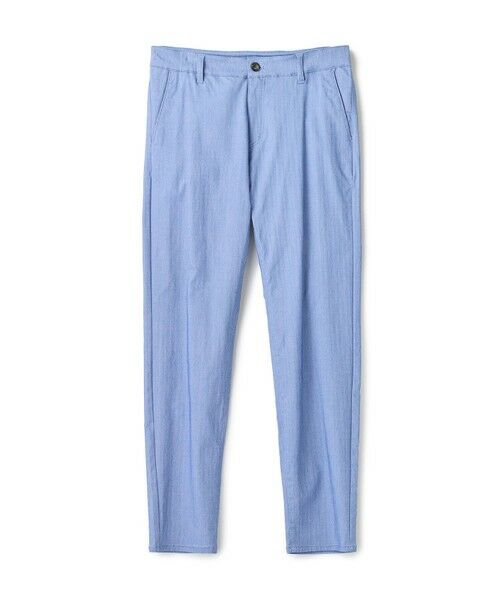MEN'S BIGI / メンズビギ その他パンツ | ハイパーストレッチヘリンボンパンツ＜スーパーストレッチ・ハンドウォッシャブル＞（サックス）