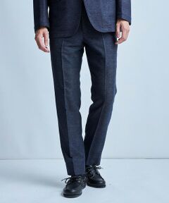 MEN'S BIGI / メンズビギ スラックス・ドレスパンツ | 【セットアップ対応】カラミ織りスラックス〈通気性〉
