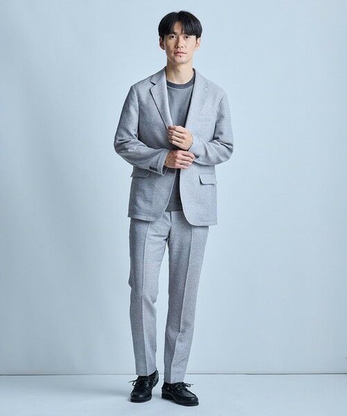 MEN'S BIGI / メンズビギ スラックス・ドレスパンツ | 【セットアップ対応】カラミ織りスラックス〈通気性〉 | 詳細2