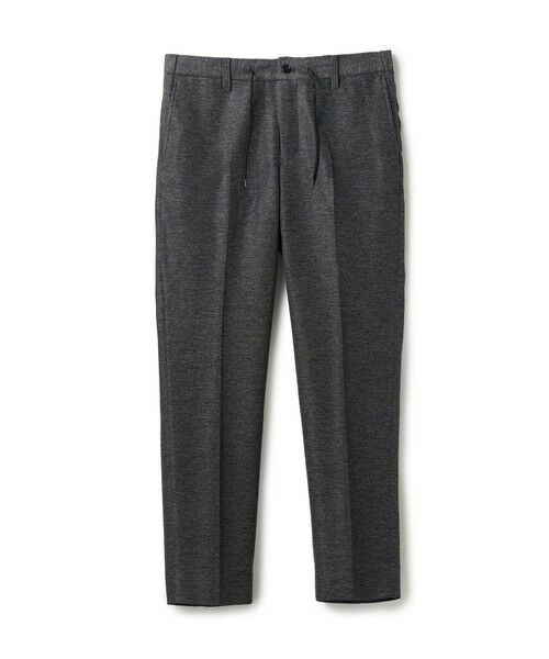MEN'S BIGI / メンズビギ スラックス・ドレスパンツ | 【セットアップ対応】カラミ織りスラックス〈通気性〉(ブラック)