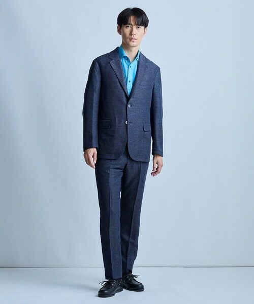 MEN'S BIGI / メンズビギ スラックス・ドレスパンツ | 【セットアップ対応】カラミ織りスラックス〈通気性〉 | 詳細24