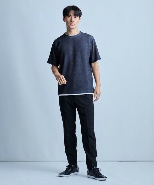 MEN'S BIGI / メンズビギ スラックス・ドレスパンツ | 【洗える/ストレッチ】テックチリメンスリムイージースラックス | 詳細5
