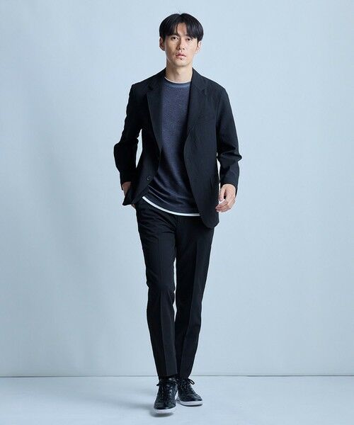 MEN'S BIGI / メンズビギ スラックス・ドレスパンツ | 【洗える/ストレッチ】テックチリメンスリムイージースラックス | 詳細6