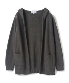MEN'S BIGI / メンズビギ カーディガン・ボレロ | ドライタッチニットパーカ〈ストレッチ・ハンドウォッシャブル・通気性〉