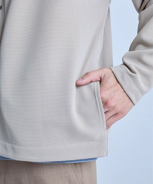 MEN'S BIGI / メンズビギ カーディガン・ボレロ | 【WEB限定】ストレッチリップルカーディガン＜ストレッチ・マシンウォッシャブル＞ | 詳細12
