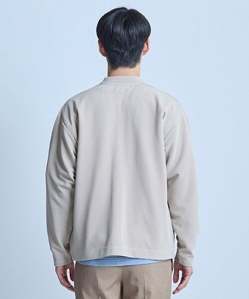 MEN'S BIGI / メンズビギ カーディガン・ボレロ | 【WEB限定】ストレッチリップルカーディガン＜ストレッチ・マシンウォッシャブル＞ | 詳細10