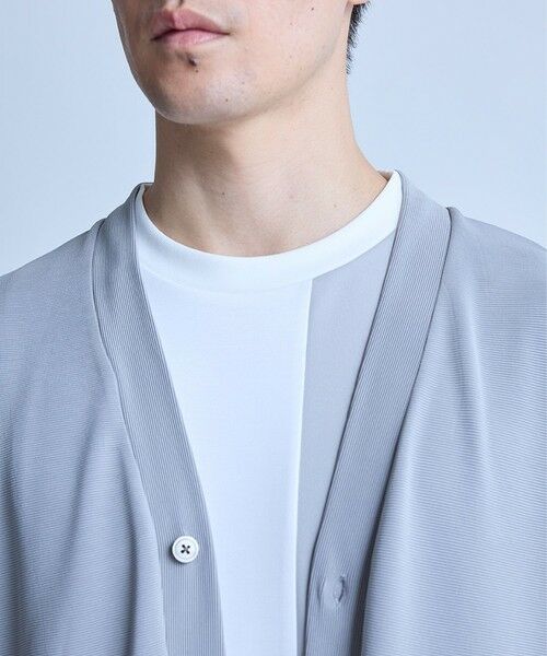 MEN'S BIGI / メンズビギ カーディガン・ボレロ | 【WEB限定】ストレッチリップルカーディガン＜ストレッチ・マシンウォッシャブル＞ | 詳細18