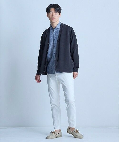 MEN'S BIGI / メンズビギ カーディガン・ボレロ | 【WEB限定】ストレッチリップルカーディガン＜ストレッチ・マシンウォッシャブル＞ | 詳細22
