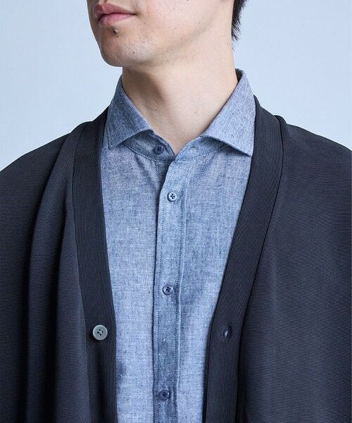 MEN'S BIGI / メンズビギ カーディガン・ボレロ | 【WEB限定】ストレッチリップルカーディガン＜ストレッチ・マシンウォッシャブル＞ | 詳細25