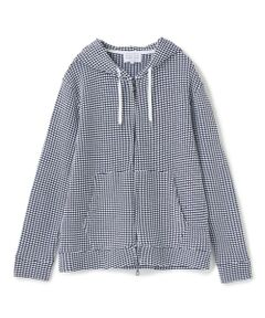 MEN'S BIGI / メンズビギ スウェット | ワッフルジップアップパーカ＜ストレッチ・ハンドウォッシャブル＞