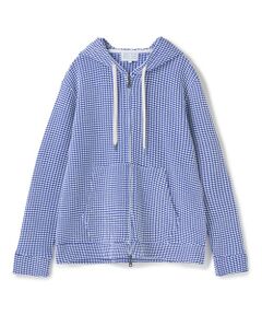 MEN'S BIGI / メンズビギ スウェット | ワッフルジップアップパーカ＜ストレッチ・ハンドウォッシャブル＞