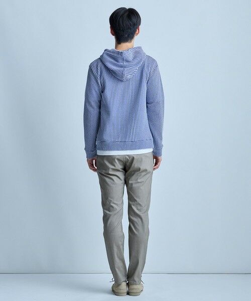 MEN'S BIGI / メンズビギ スウェット | ワッフルジップアップパーカ＜ストレッチ・ハンドウォッシャブル＞ | 詳細16
