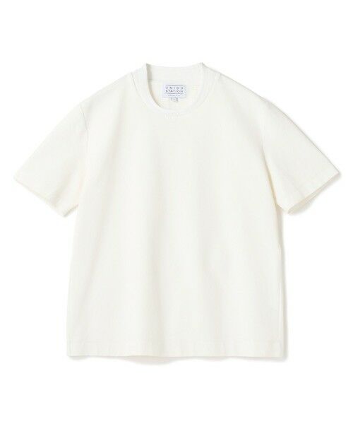 MEN'S BIGI / メンズビギ Tシャツ | ジャケットTシャツ（クルー）（ホワイト）