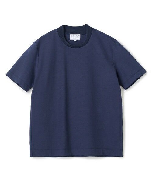 MEN'S BIGI / メンズビギ Tシャツ | ジャケットTシャツ（クルー）（ネイビー）