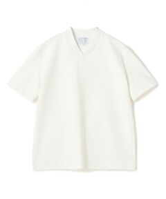 MEN'S BIGI / メンズビギ Tシャツ | VネックテイラーTシャツ〈ストレッチ・マシンウォッシャブル・防臭・接触冷感〉