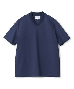 MEN'S BIGI / メンズビギ Tシャツ | VネックテイラーTシャツ〈ストレッチ・マシンウォッシャブル・防臭・接触冷感〉