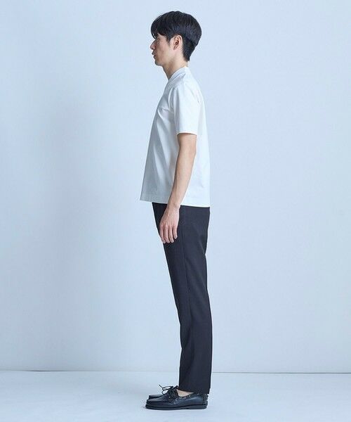 MEN'S BIGI / メンズビギ Tシャツ | VネックテイラーTシャツ〈ストレッチ・マシンウォッシャブル・防臭・接触冷感〉 | 詳細13