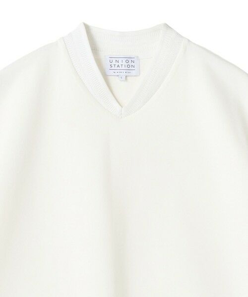 MEN'S BIGI / メンズビギ Tシャツ | VネックテイラーTシャツ〈ストレッチ・マシンウォッシャブル・防臭・接触冷感〉 | 詳細2