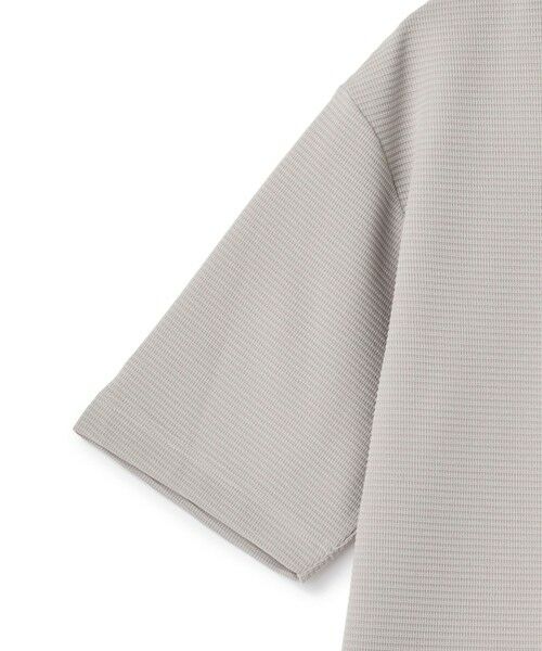 MEN'S BIGI / メンズビギ Tシャツ | ミニワッフルキーネックレイヤードTシャツ | 詳細7