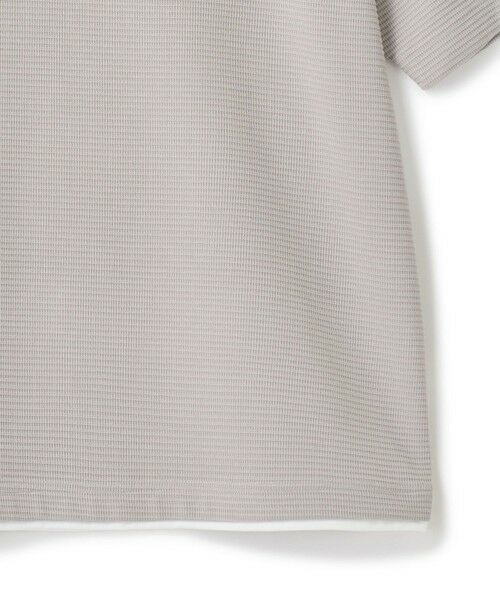 MEN'S BIGI / メンズビギ Tシャツ | ミニワッフルキーネックレイヤードTシャツ | 詳細8