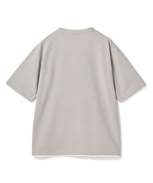 MEN'S BIGI / メンズビギ Tシャツ | ミニワッフルキーネックレイヤードTシャツ | 詳細11