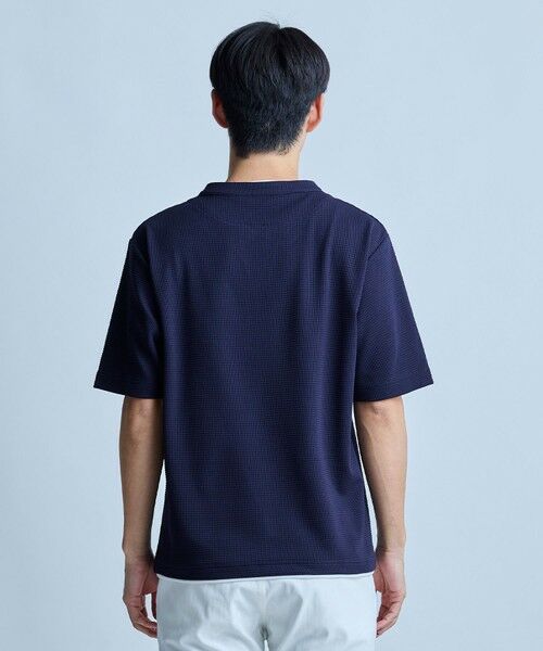 MEN'S BIGI / メンズビギ Tシャツ | ミニワッフルキーネックレイヤードTシャツ | 詳細29