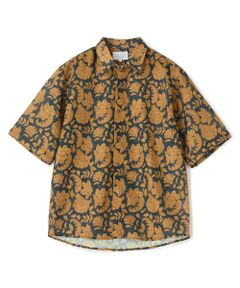 MEN'S BIGI / メンズビギ シャツ・ブラウス | プリントシアーハーフスリーブシャツ＜ハンドウォッシャブル・通気性＞