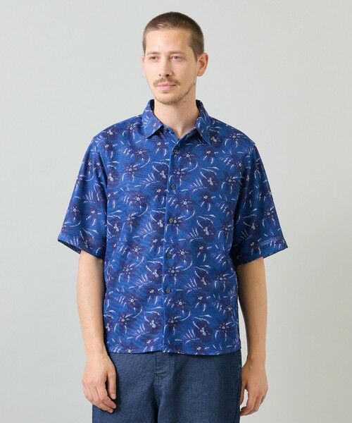 MEN'S BIGI / メンズビギ シャツ・ブラウス | プリントシアーハーフスリーブシャツ＜ハンドウォッシャブル・通気性＞ | 詳細19