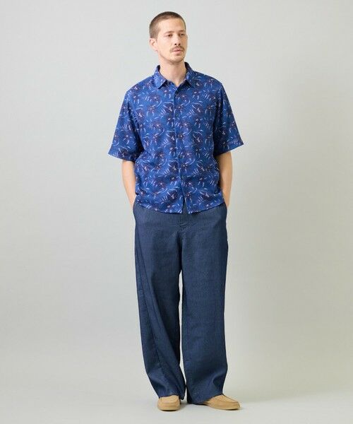 MEN'S BIGI / メンズビギ シャツ・ブラウス | プリントシアーハーフスリーブシャツ＜ハンドウォッシャブル・通気性＞ | 詳細20