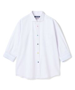 MEN'S BIGI / メンズビギ シャツ・ブラウス | 【COOLMAX】フレンチリネン7分袖シャツ＜マシンウォッシャブル・通気性＞
