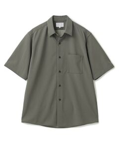 MEN'S BIGI / メンズビギ シャツ・ブラウス | ライトアムンゼンジャージハーフスリーブシャツ<ストレッチ・ハンドウォッシャブル>