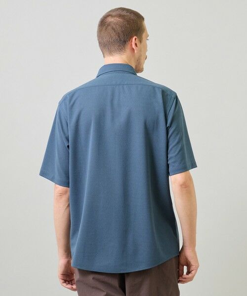 MEN'S BIGI / メンズビギ シャツ・ブラウス | ライトアムンゼンジャージハーフスリーブシャツ<ストレッチ・ハンドウォッシャブル> | 詳細10