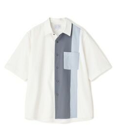 MEN'S BIGI / メンズビギ シャツ・ブラウス | マルチカラーコンビハーフスリーブシャツ＜ストレッチ・ハンドウォッシャブル＞