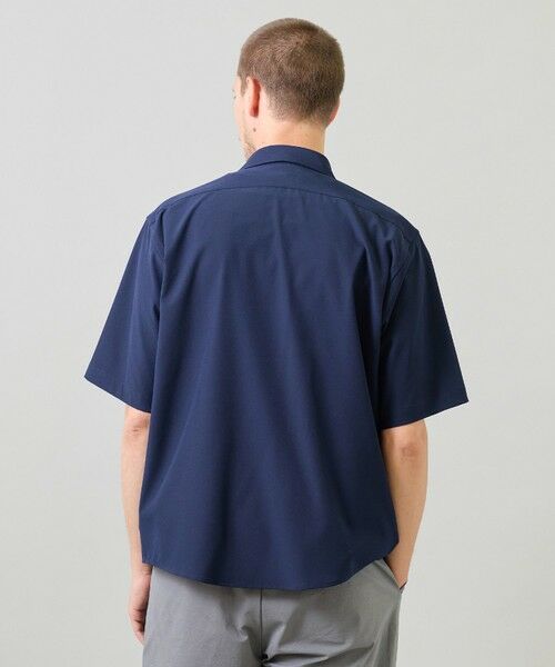 MEN'S BIGI / メンズビギ シャツ・ブラウス | マルチカラーコンビハーフスリーブシャツ＜ストレッチ・ハンドウォッシャブル＞ | 詳細11