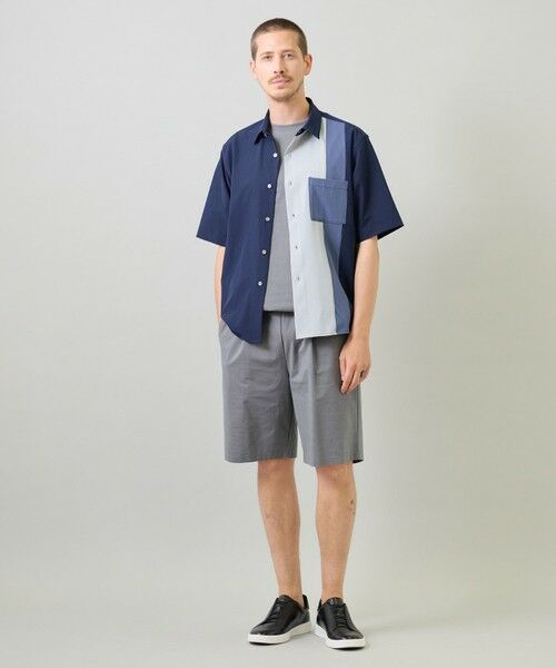 MEN'S BIGI / メンズビギ ショート・ハーフ・半端丈パンツ | ペーパータッチショートパンツ＜ストレッチ・速乾・マシンウォッシャブル・イージーケア接触冷感＞ | 詳細6