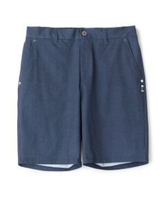 MEN'S BIGI / メンズビギ ショート・ハーフ・半端丈パンツ | ドットメッシュプリントハーフパンツ＜ストレッチ・軽量・ハンドウォッシャブル・通気性＞