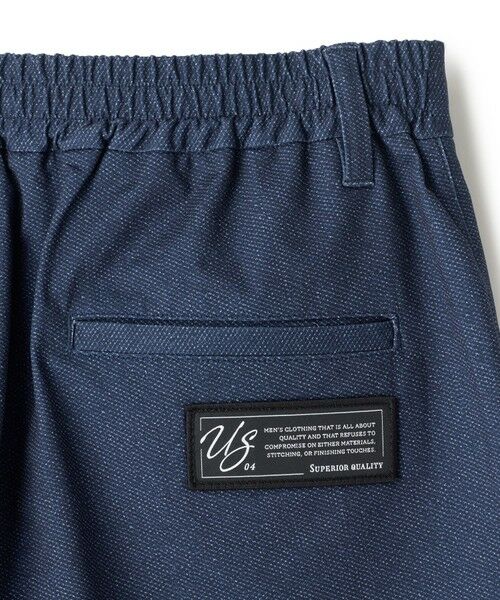 MEN'S BIGI / メンズビギ ショート・ハーフ・半端丈パンツ | ドットメッシュプリントハーフパンツ＜ストレッチ・軽量・ハンドウォッシャブル・通気性＞ | 詳細12