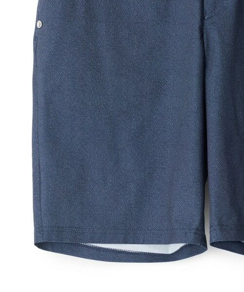 MEN'S BIGI / メンズビギ ショート・ハーフ・半端丈パンツ | ドットメッシュプリントハーフパンツ＜ストレッチ・軽量・ハンドウォッシャブル・通気性＞ | 詳細9