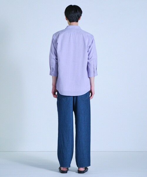 MEN'S BIGI / メンズビギ デニムパンツ | メッシュデニムワイド3Dパンツ<ストレッチ・ハンドウォッシャブル・通気性> | 詳細6
