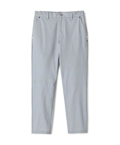MEN'S BIGI / メンズビギ その他パンツ | ドットメッシュプリントパンツ＜ストレッチ・軽量・ハンドウォッシャブル・通気性＞（ライトグレー）