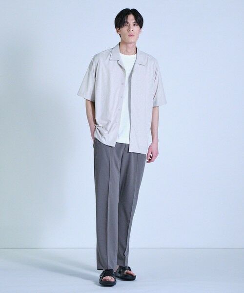 MEN'S BIGI / メンズビギ その他パンツ | ライトアムンゼンジャージーピンタックパンツ＜ストレッチ・ハンドウォッシャブル＞ | 詳細2