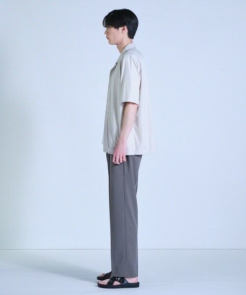 MEN'S BIGI / メンズビギ その他パンツ | ライトアムンゼンジャージーピンタックパンツ＜ストレッチ・ハンドウォッシャブル＞ | 詳細4
