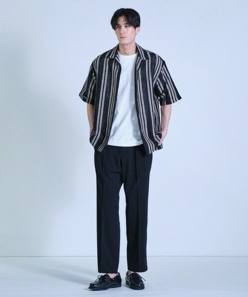 MEN'S BIGI / メンズビギ その他パンツ | ライトアムンゼンジャージーピンタックパンツ＜ストレッチ・ハンドウォッシャブル＞ | 詳細8